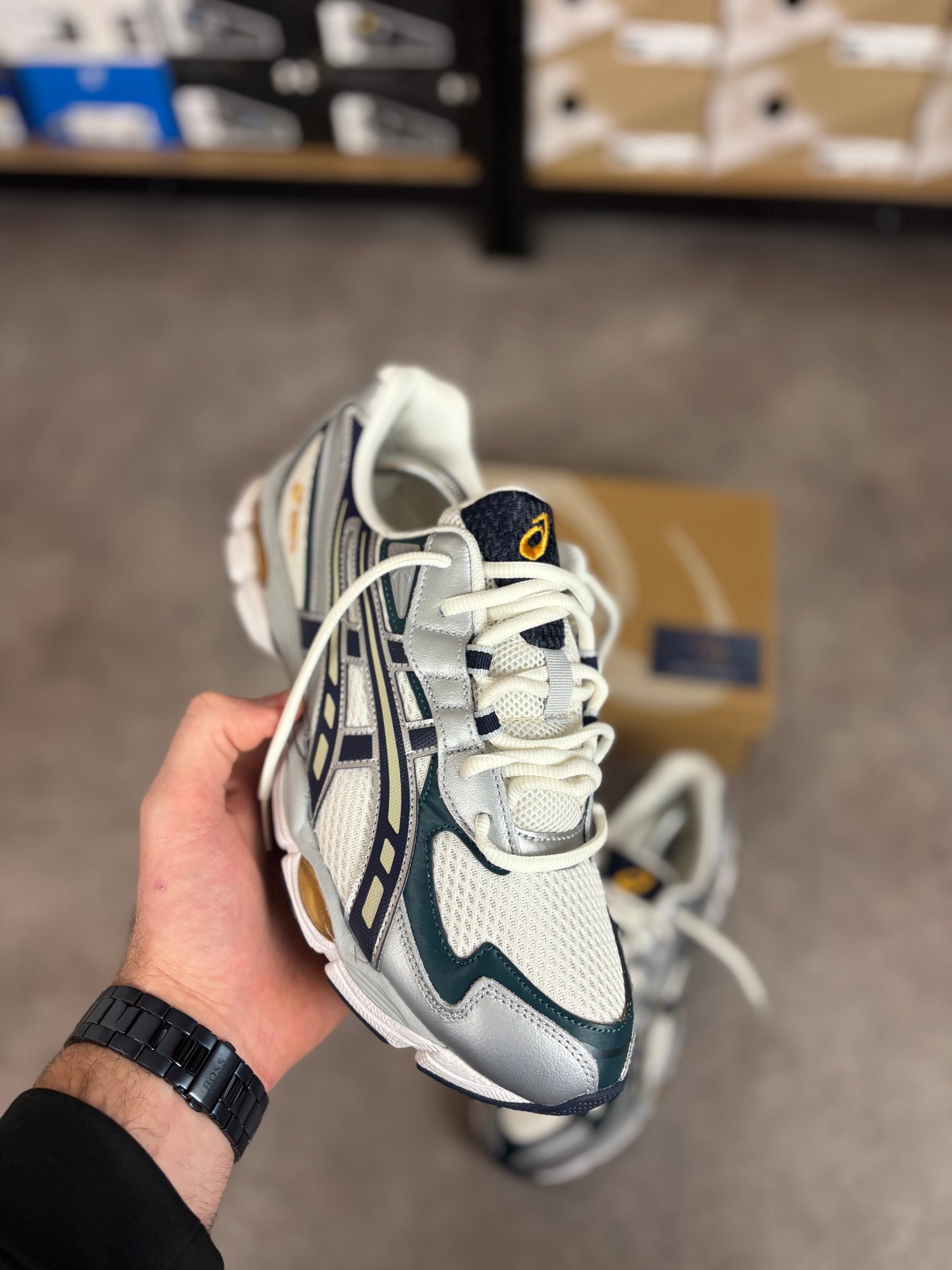 ASICS GEL-NYC 2055 Cream/Midnight