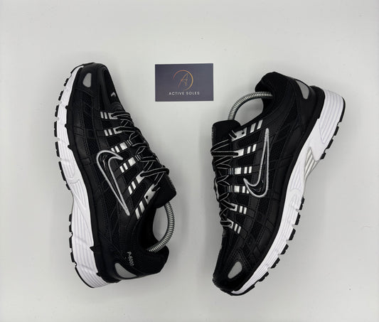 Nike P-6000 Black/Metallic Silver