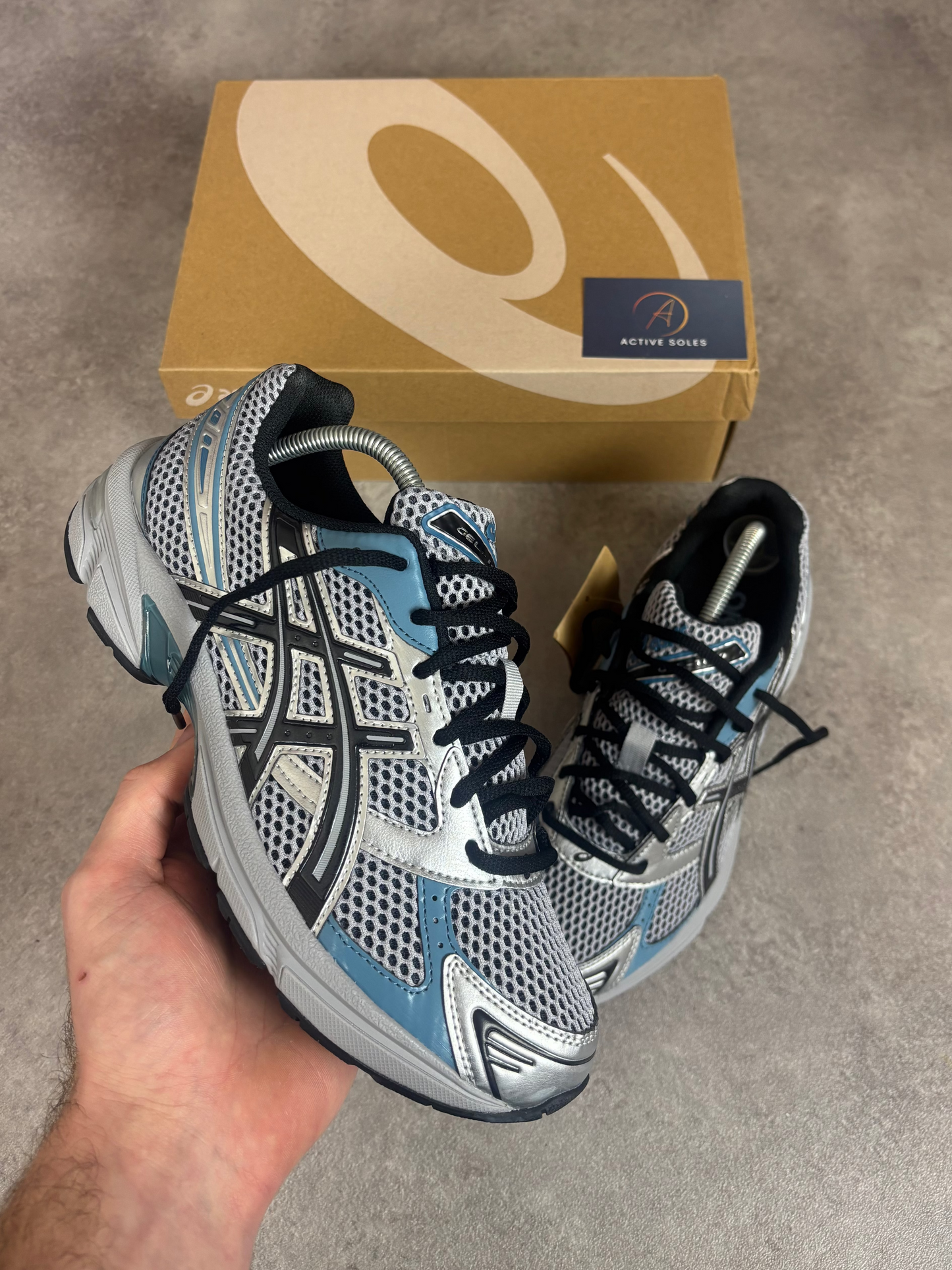 ASICS Gel-1130 Sleet/Black