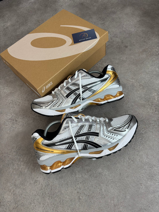 ASICS Gel-Kayano 14 White/Pure Gold